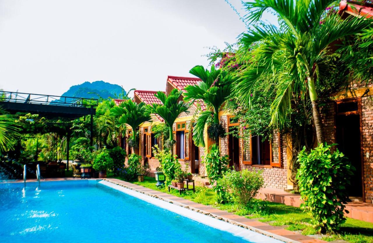 Hillside View Bungalow Homestay Phong Nha Bagian luar foto