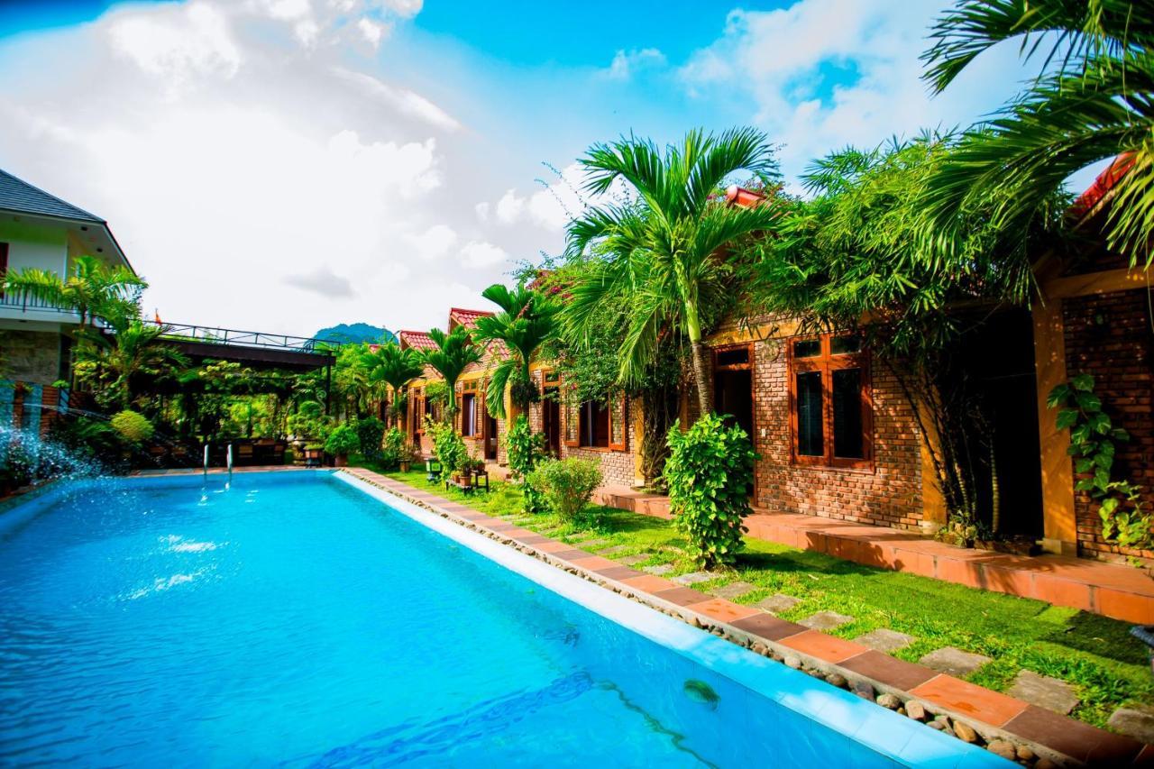 Hillside View Bungalow Homestay Phong Nha Bagian luar foto