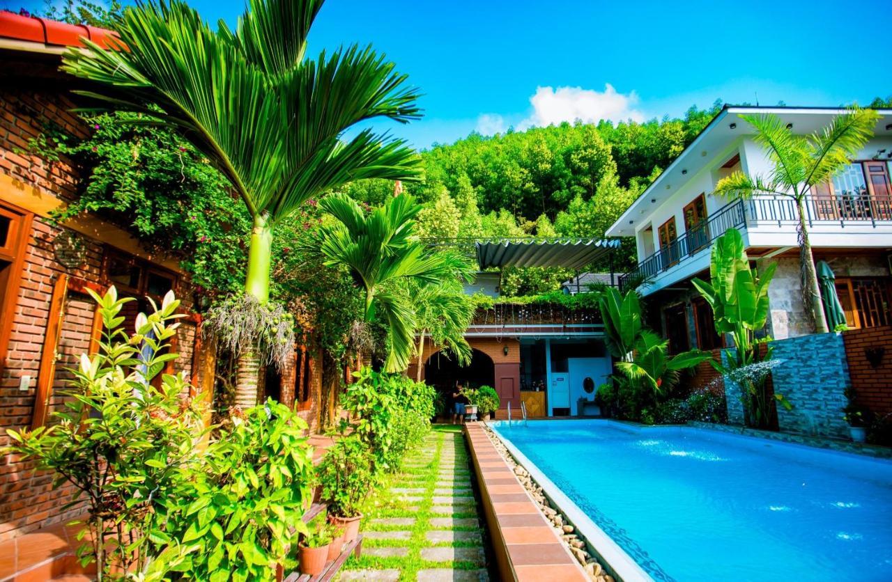 Hillside View Bungalow Homestay Phong Nha Bagian luar foto