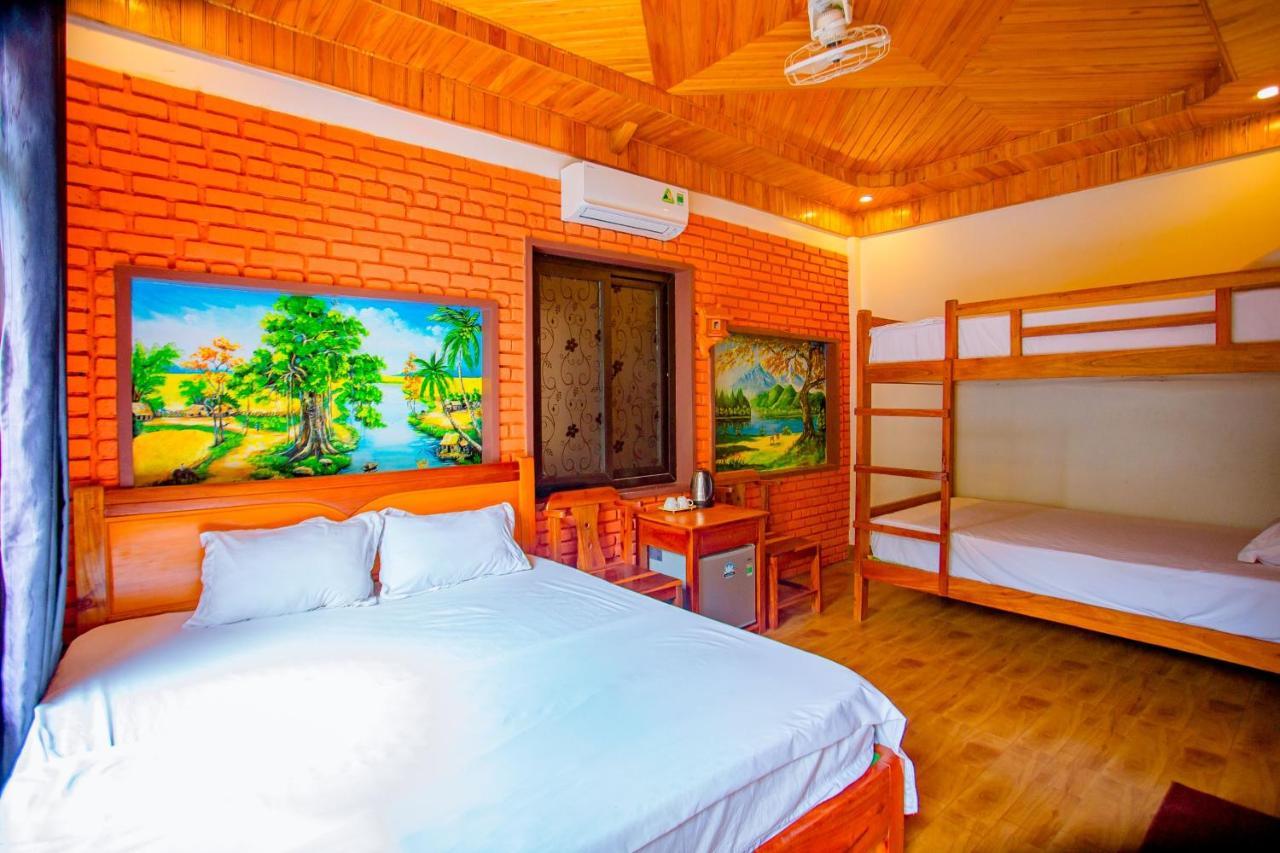 Hillside View Bungalow Homestay Phong Nha Bagian luar foto